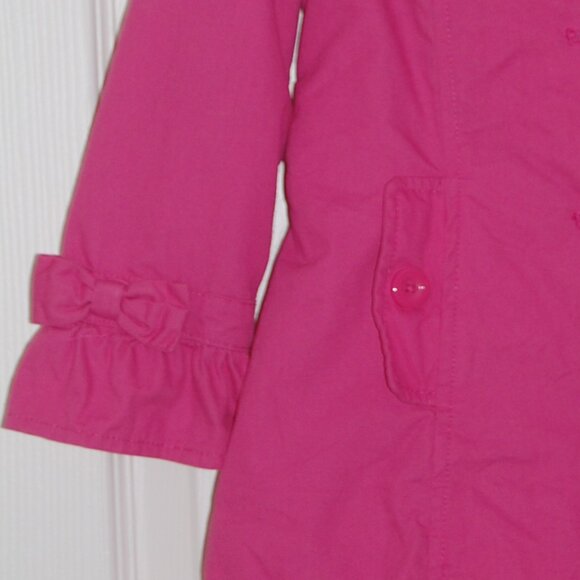 Gymboree Girls Size 5 Pink Cotton Wind Jacket, Fully Lined - Picture 5 of 6